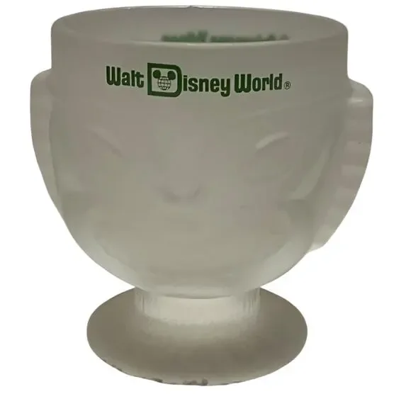 Walt Disney World Polynesian Village Tiki Frosted Glass - Picture 2 of 4